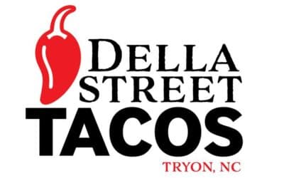 Della Street Tacos logo artwork